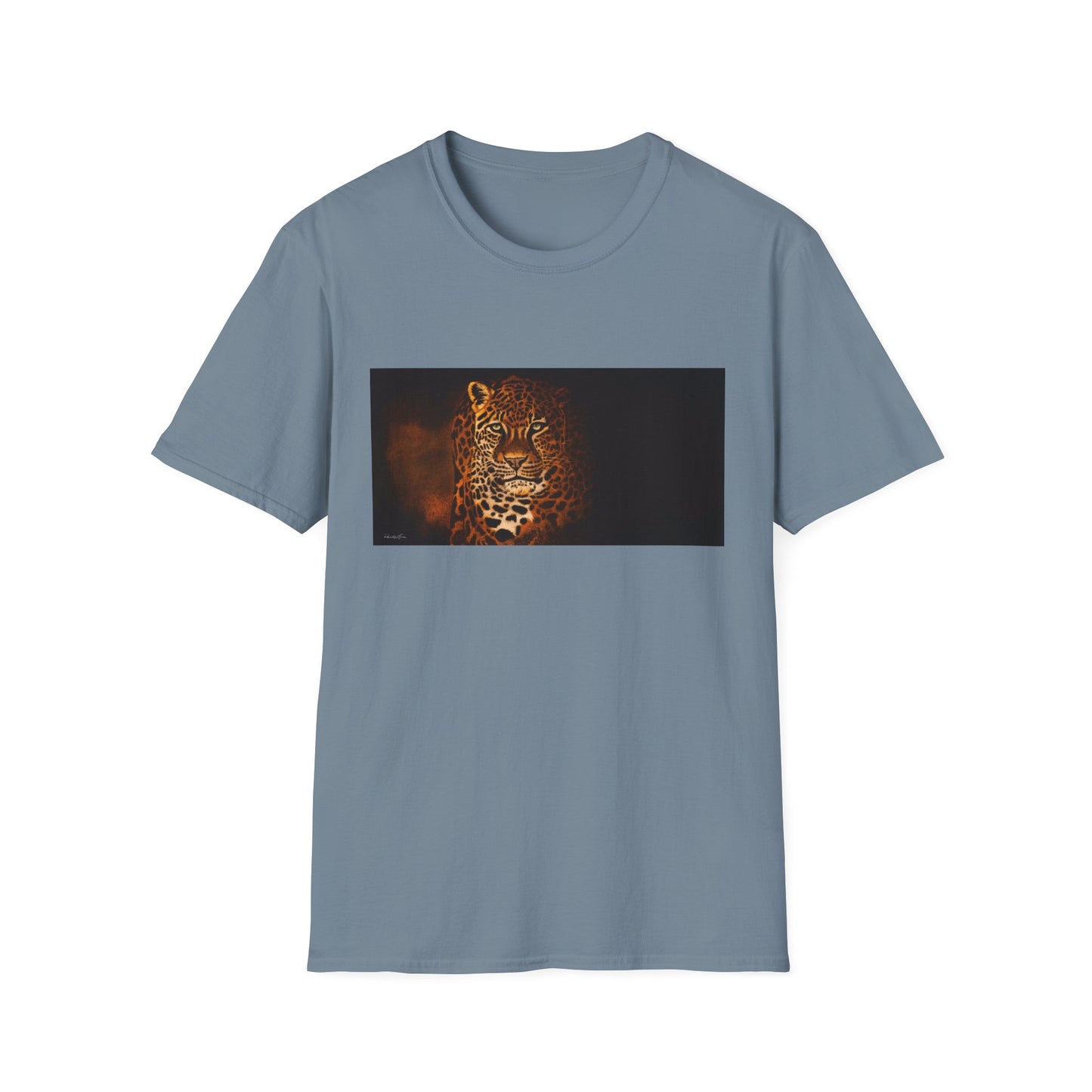 Shadow Hunter, Leopard Unisex Softstyle T-Shirt