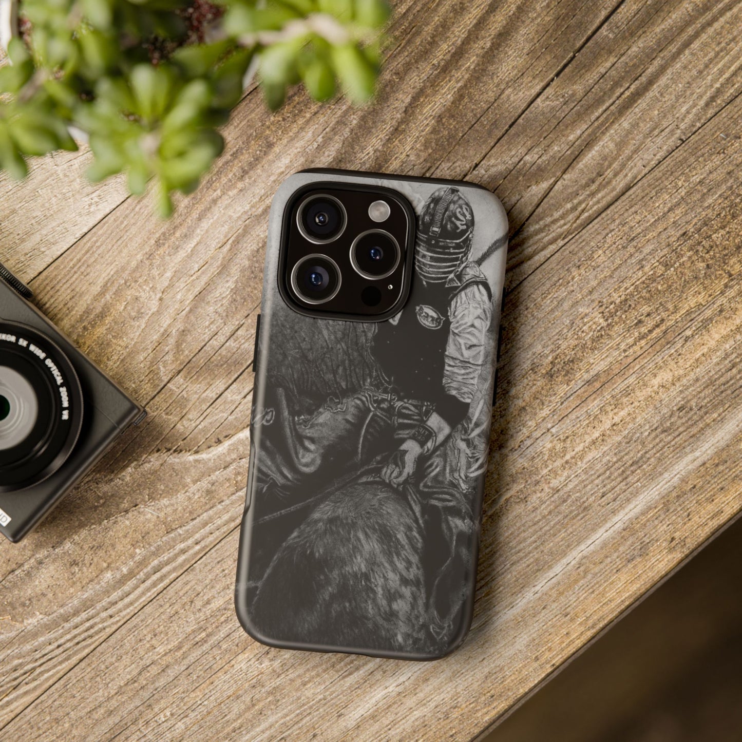 Gettin Frosty. Bull Rider Tough Cases: Durable Phone Case