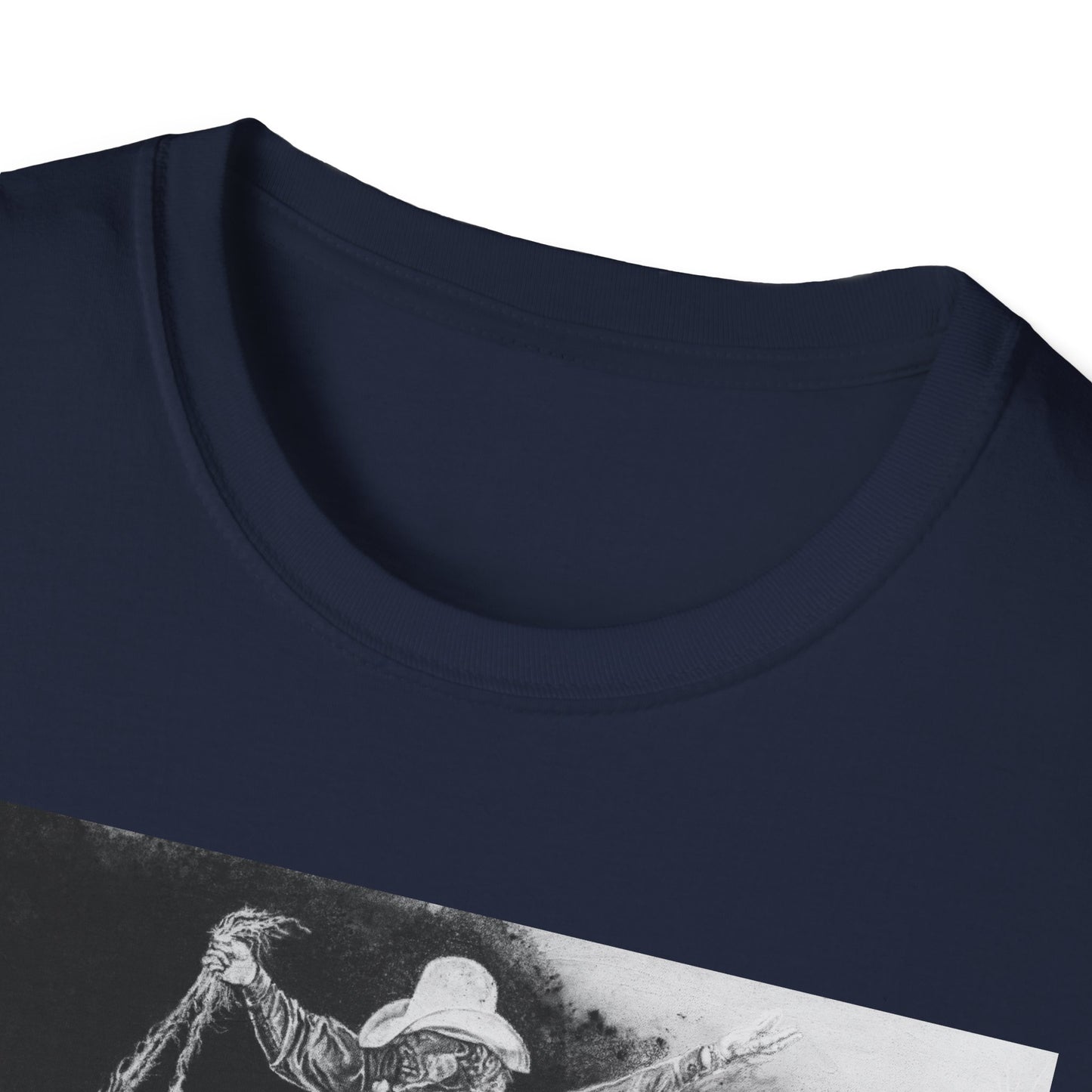 Big Grey, Rodeo Bareback Bronc Painting T-Shirt
