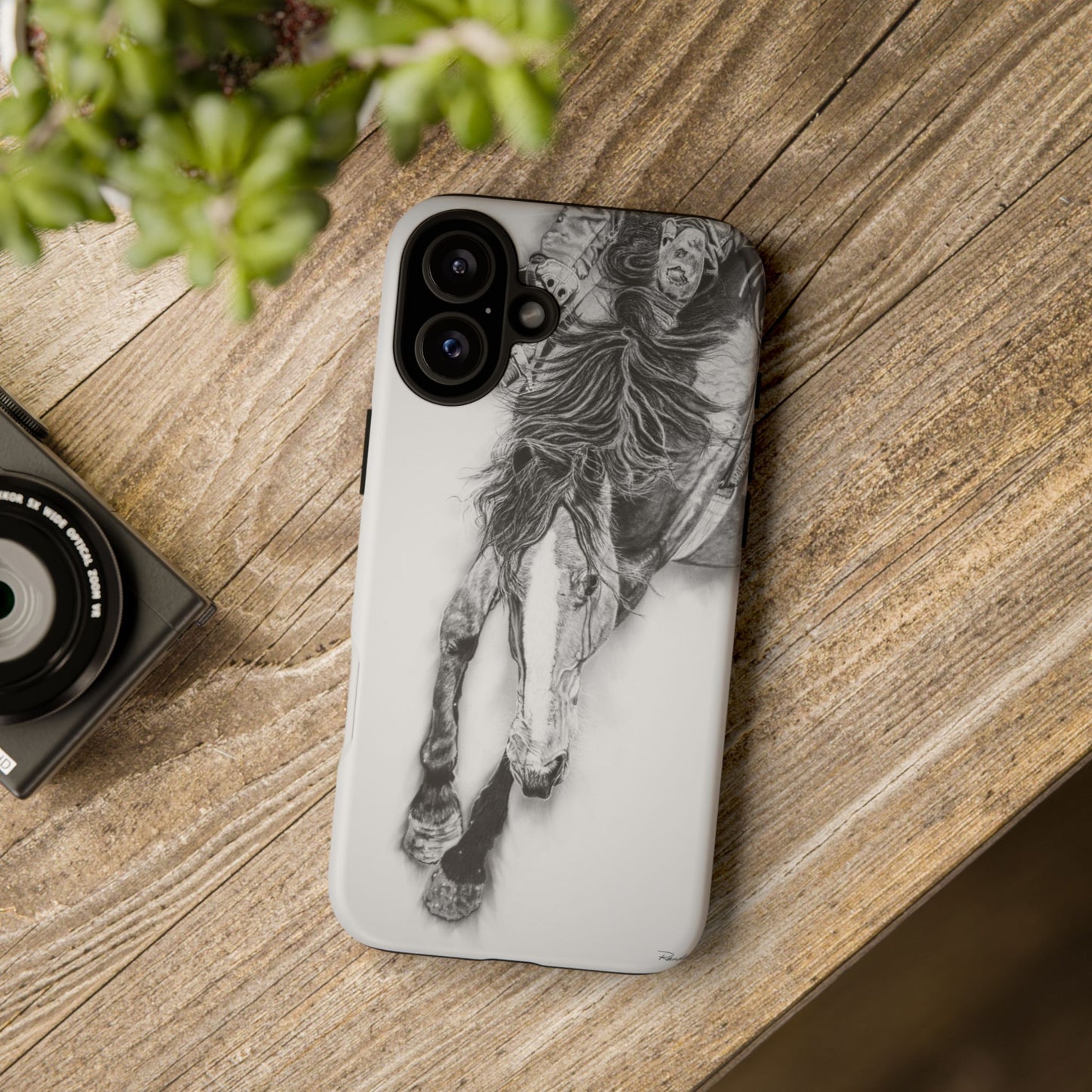 Crazy 8. Rodeo Art Phone Case