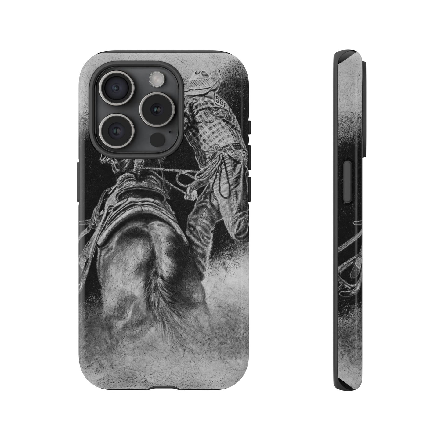 The Dismount. Steer Roper Phone Case