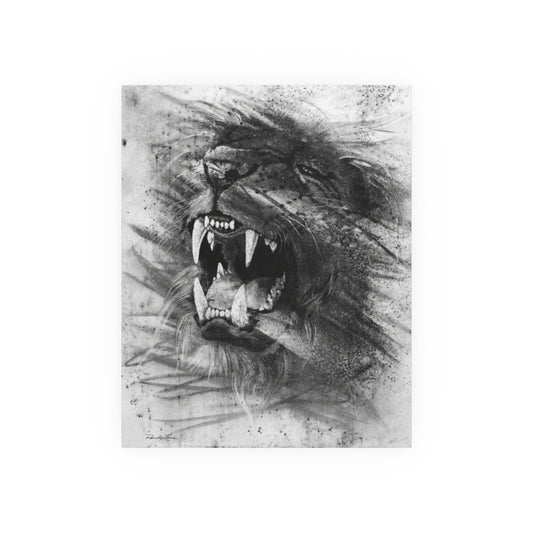 Let the Lion Roar, Roaring Lion Fine Art Print (Satin or Archival Matte)