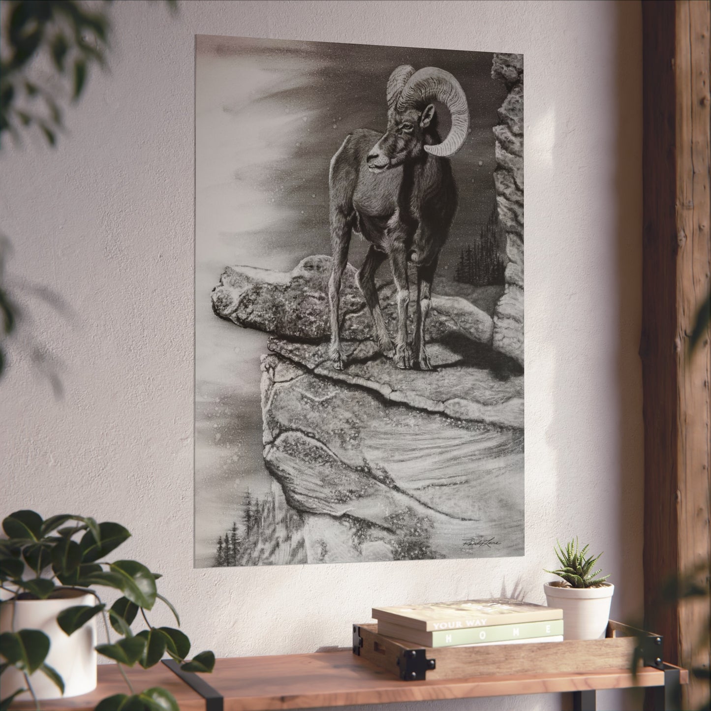 Legendary, Bighorn Sheep Fine Art Print