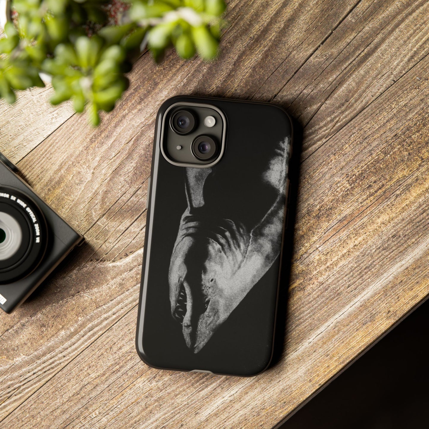 Below, Shark Phone Case