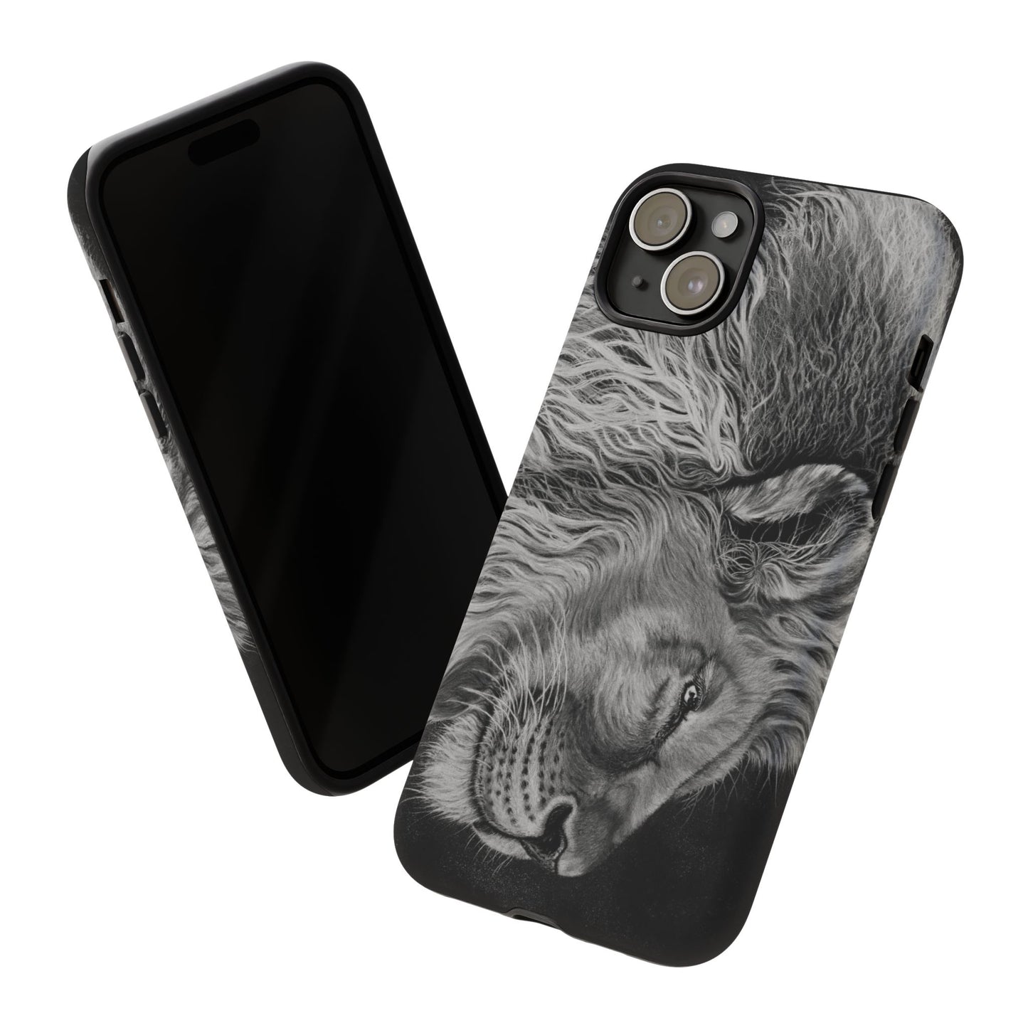 King of Cool, Lion Phone Case, Tough & Artistic Smartphone Case