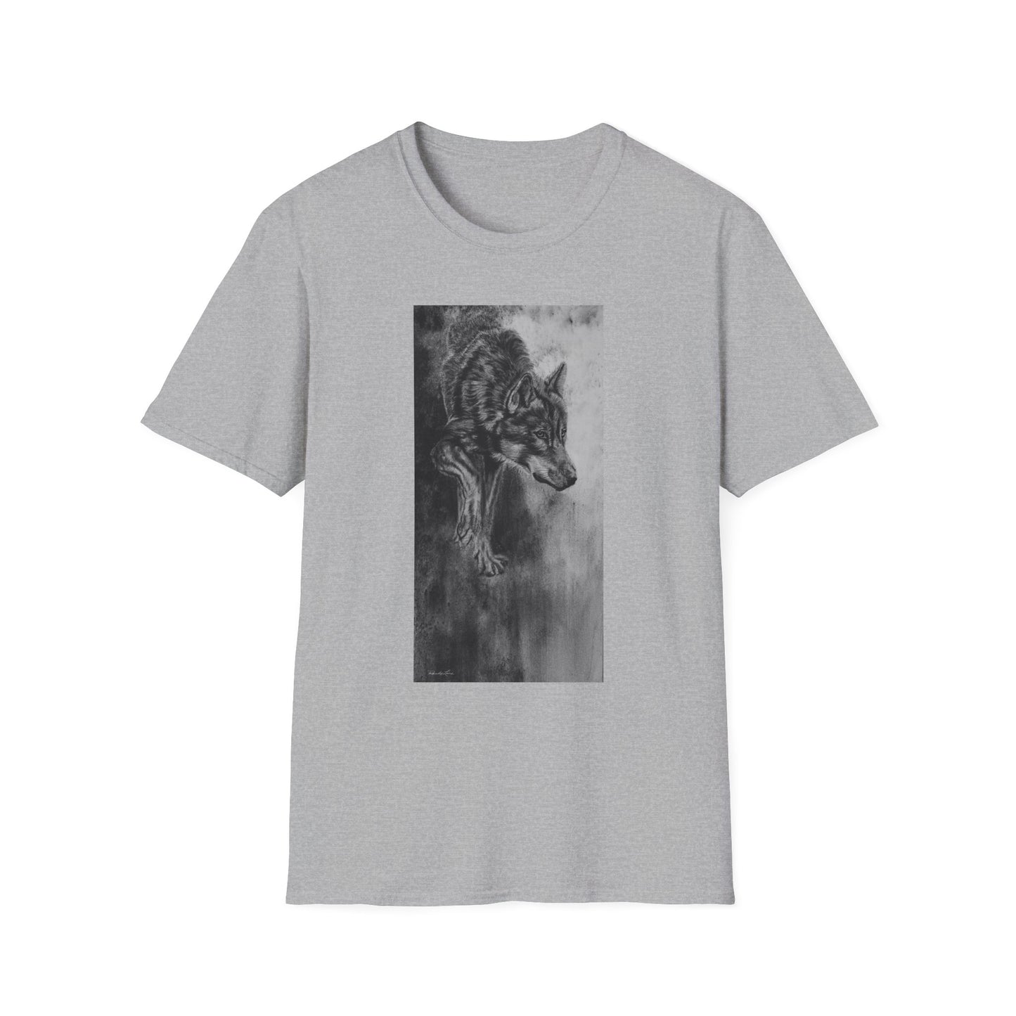 Specter, Wolf Graphic Unisex Softstyle T-Shirt