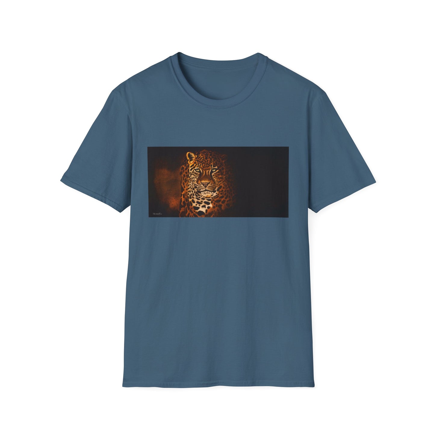Shadow Hunter, Leopard Unisex Softstyle T-Shirt