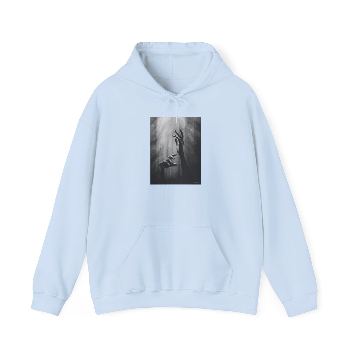 Divine Dance. Artistic Unisex Hooded Sweatshirt
