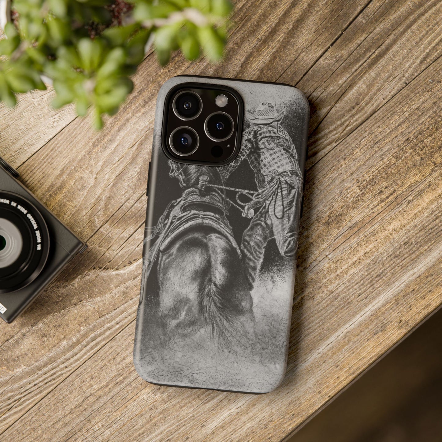 The Dismount. Steer Roper Phone Case