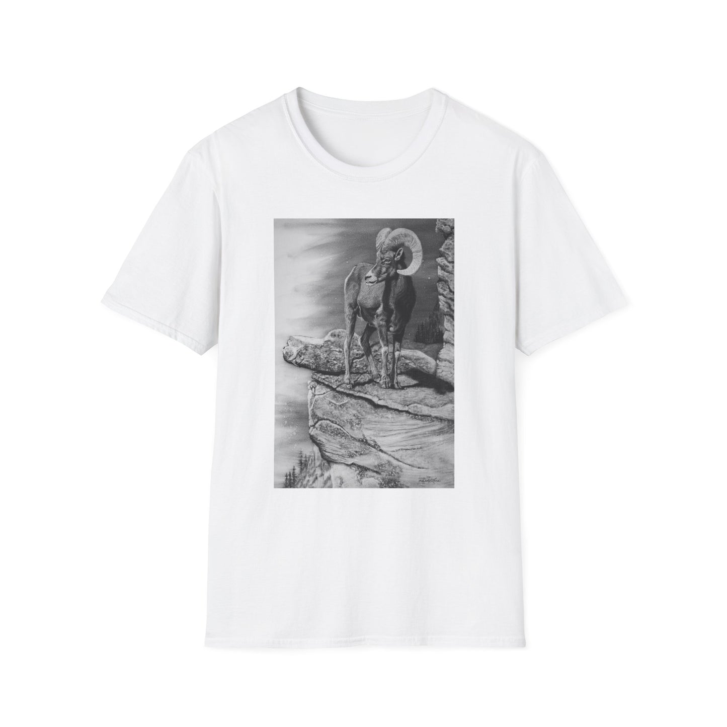 Legendary, Bighorn Sheep Unisex Softstyle Tee