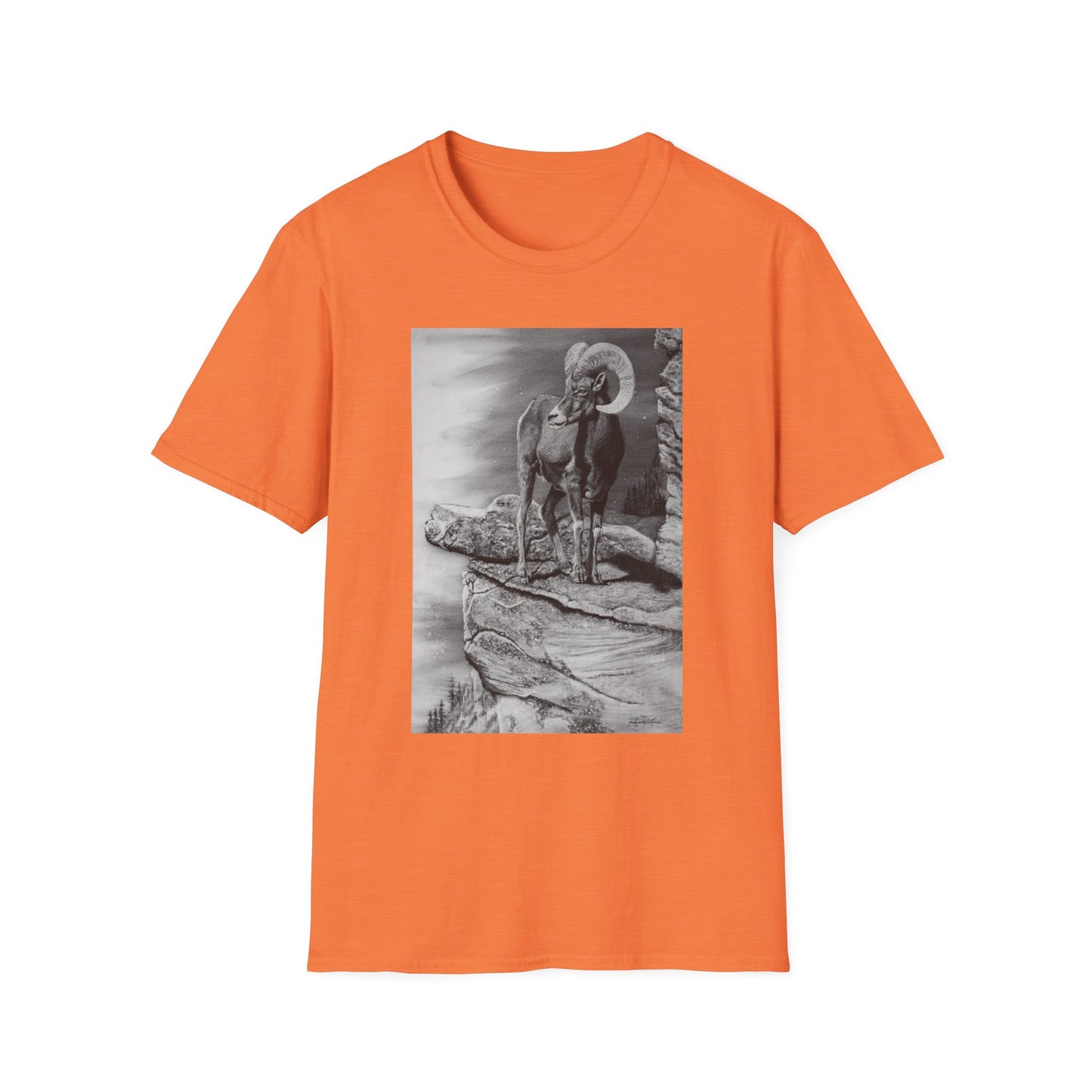 Legendary, Bighorn Sheep Unisex Softstyle Tee
