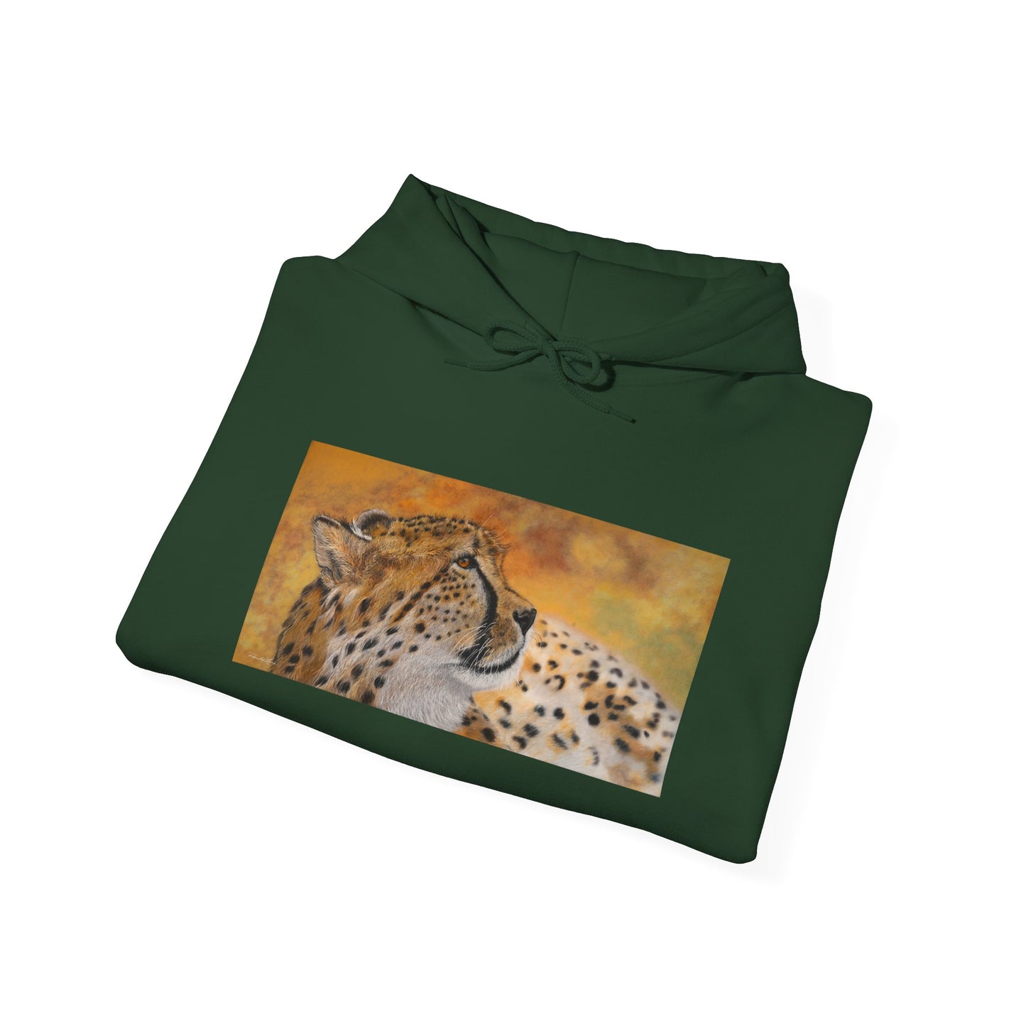 Cheetah Chill, Cheetah Unisex Hooded Sweatshirt