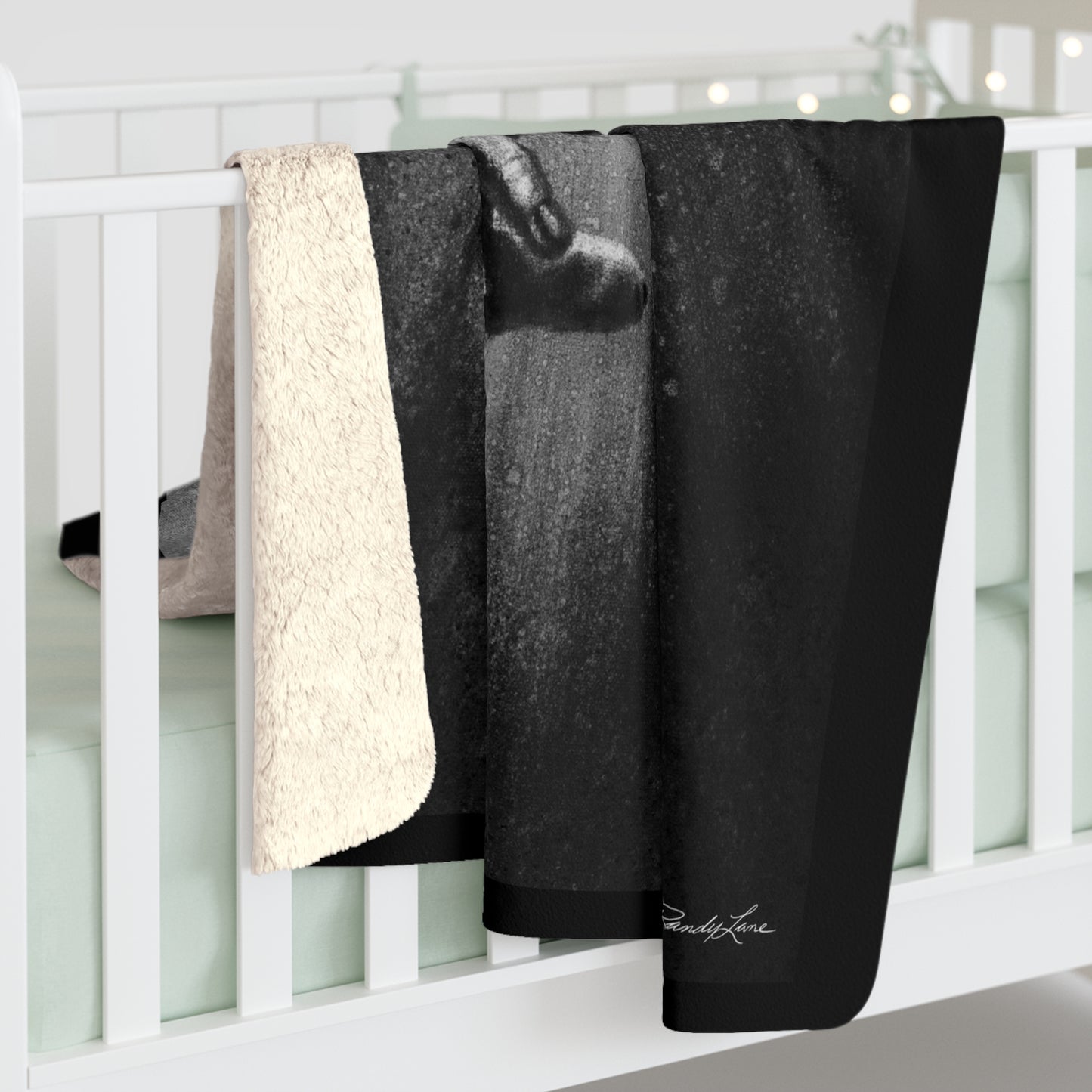 Divine Dance. Artistic Sherpa Fleece Blanket