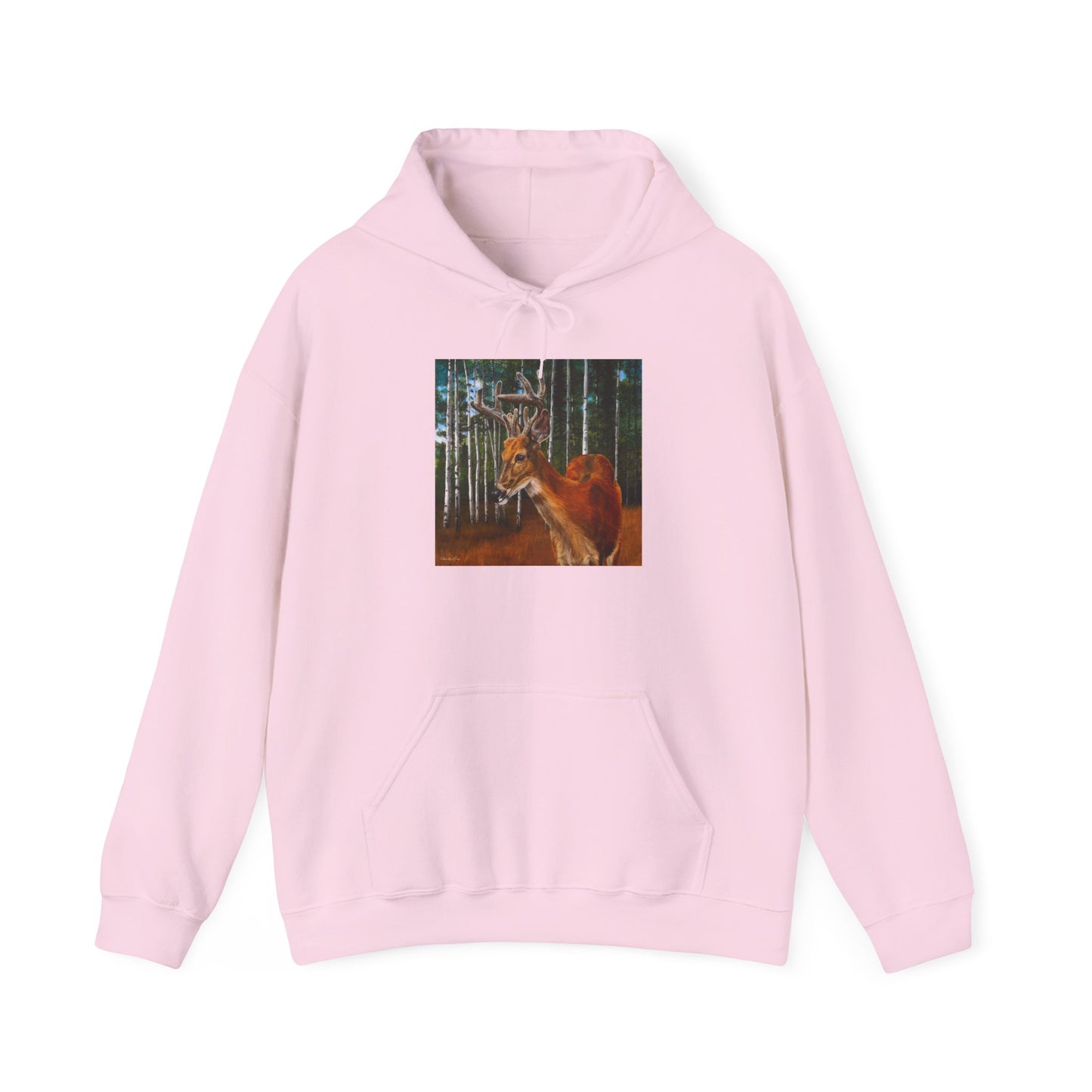 Velvet Crush, Deer Unisex Heavy Blend™ Hooded Sweatshirt
