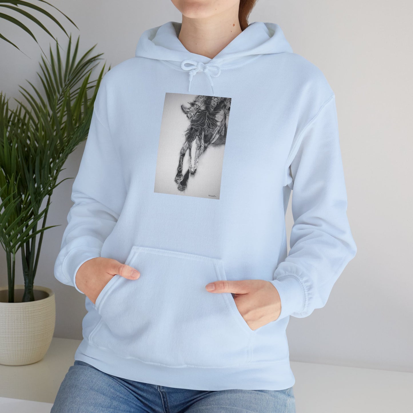 Crazy 8. Rodeo Art Unisex Hoodie