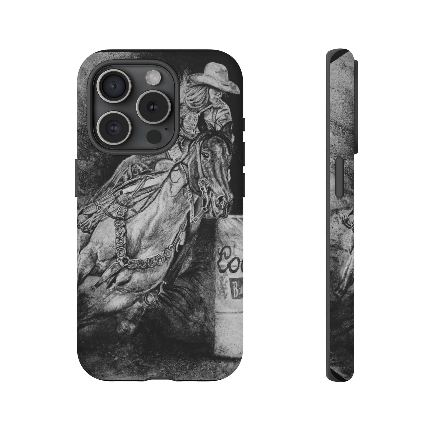 Sophie's Run. Rodeo Barrel Racer Phone Case