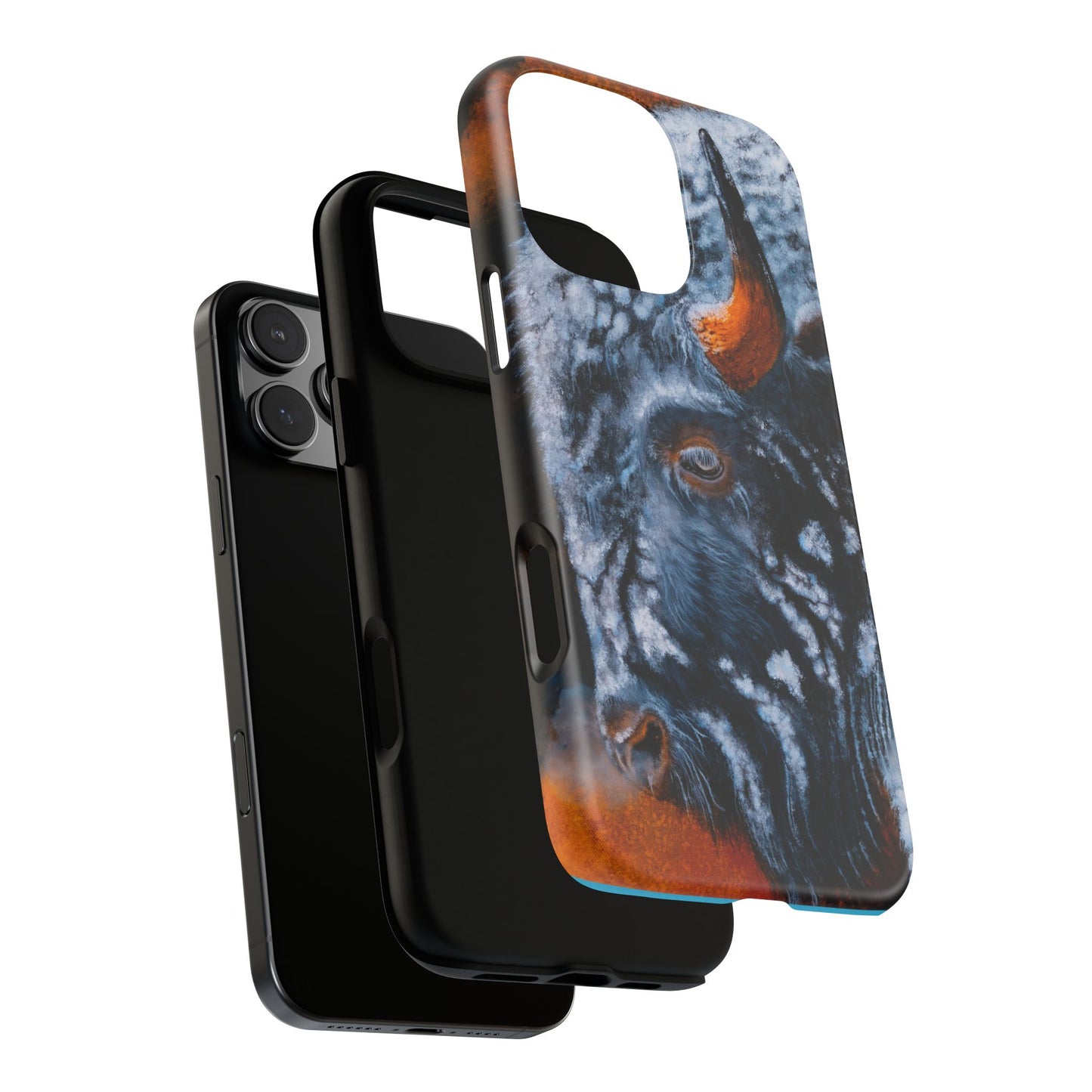 Storm Bison, Phone Case