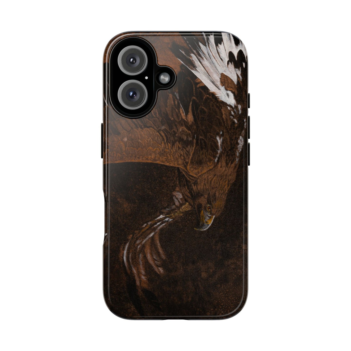 Golden Flight, Eagle Design Phone Case, Tough Cases