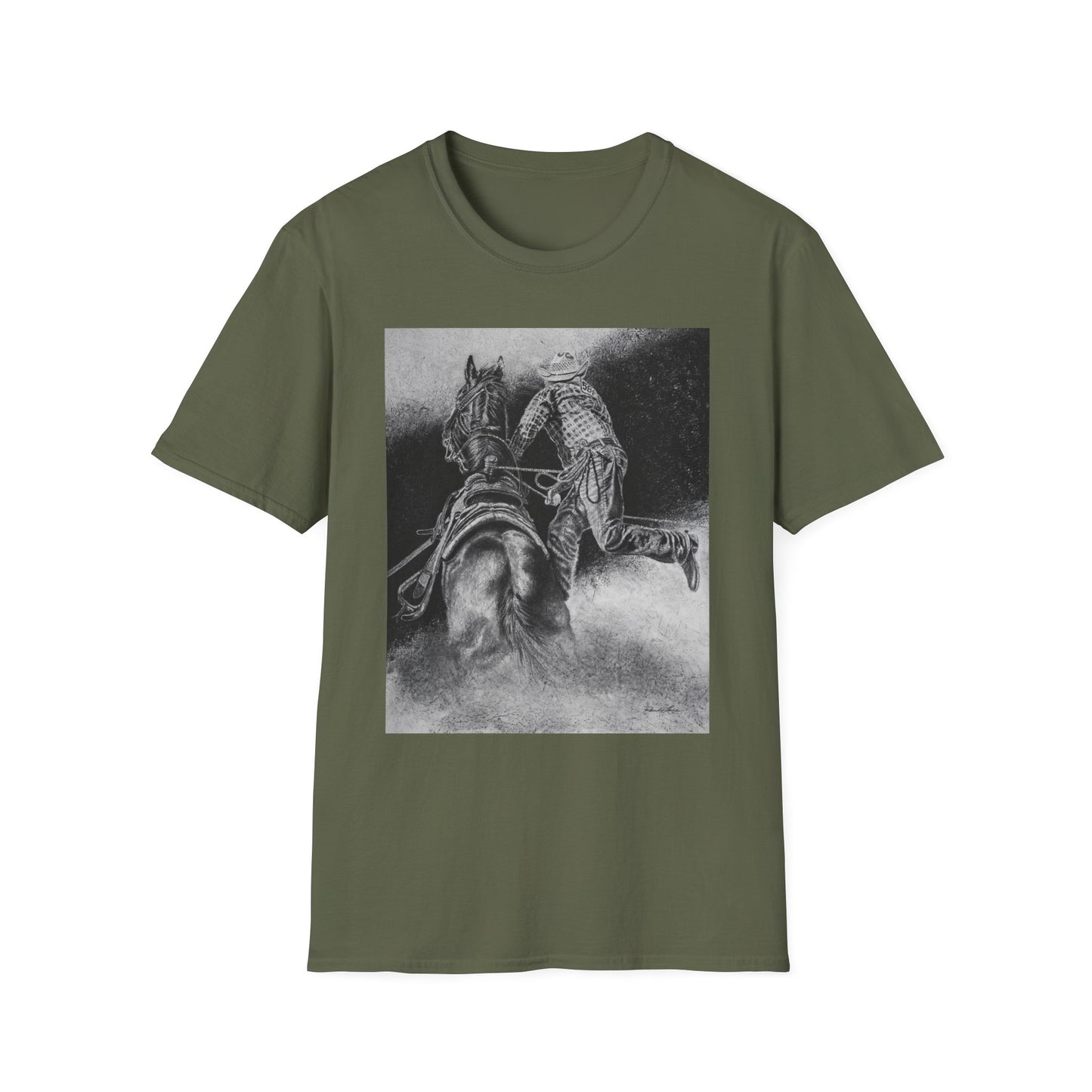 The Dismount. Steer Roper Unisex Softstyle T-Shirt