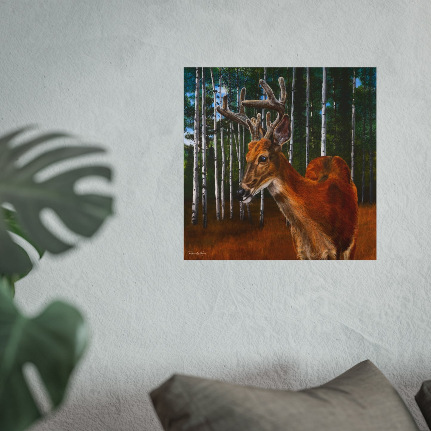Velvet Crush,  Deer Fine Art Print