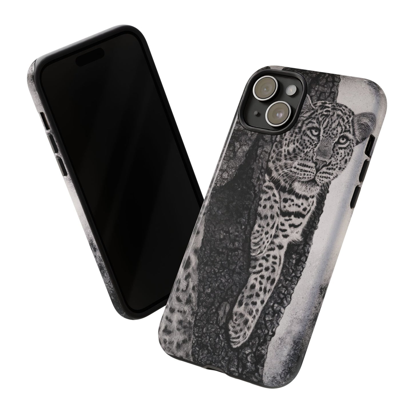 Tree Hugger, Leopard Phone Case