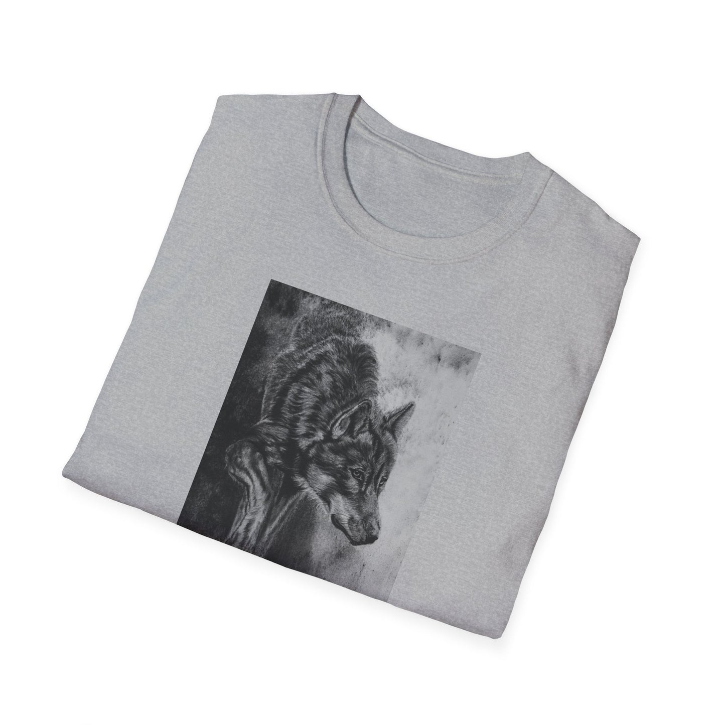 Specter, Wolf Graphic Unisex Softstyle T-Shirt