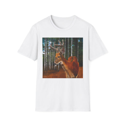 Velvet Crush, Deer Unisex Softstyle T-Shirt