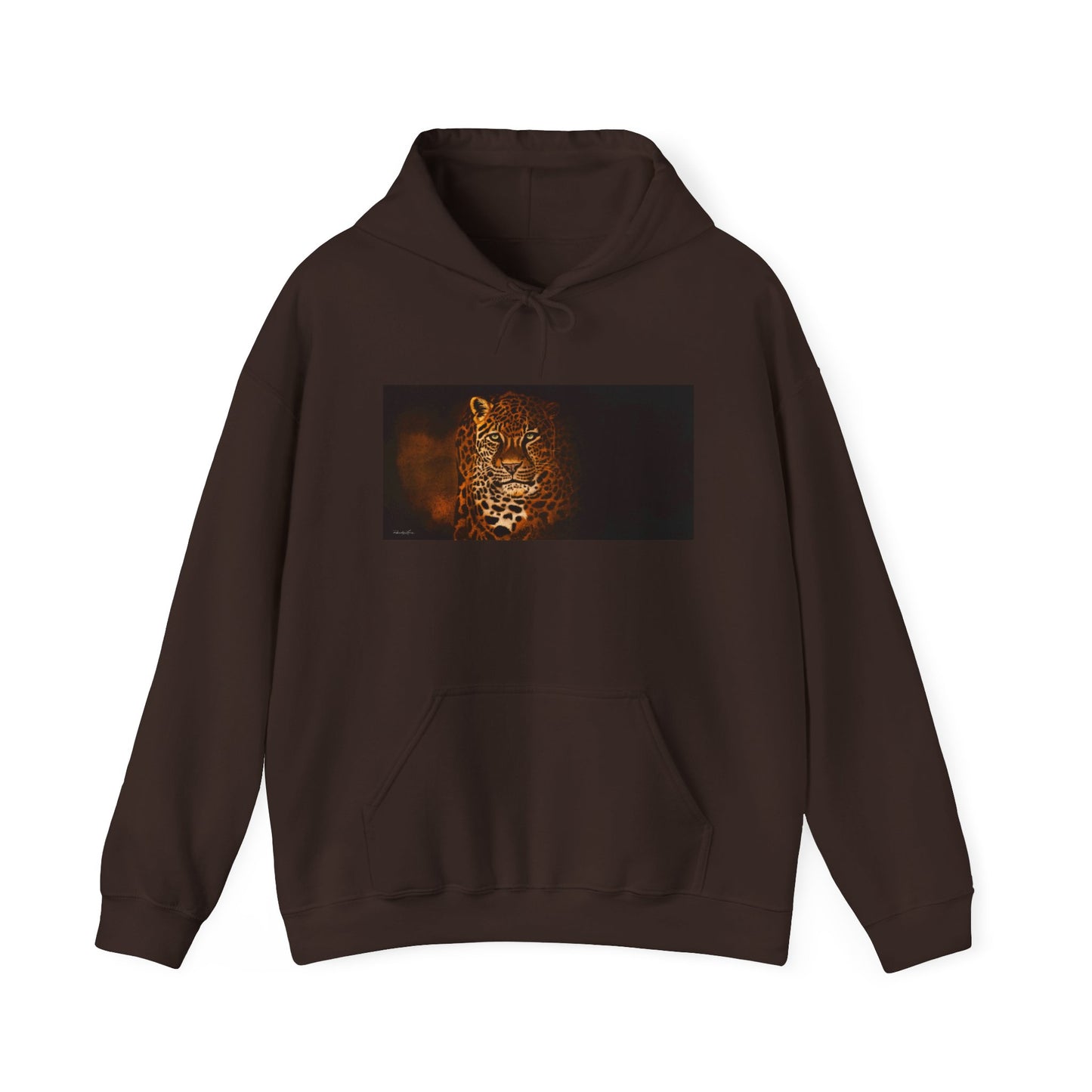 Shadow Hunter, Leopard Print Unisex Hoodie