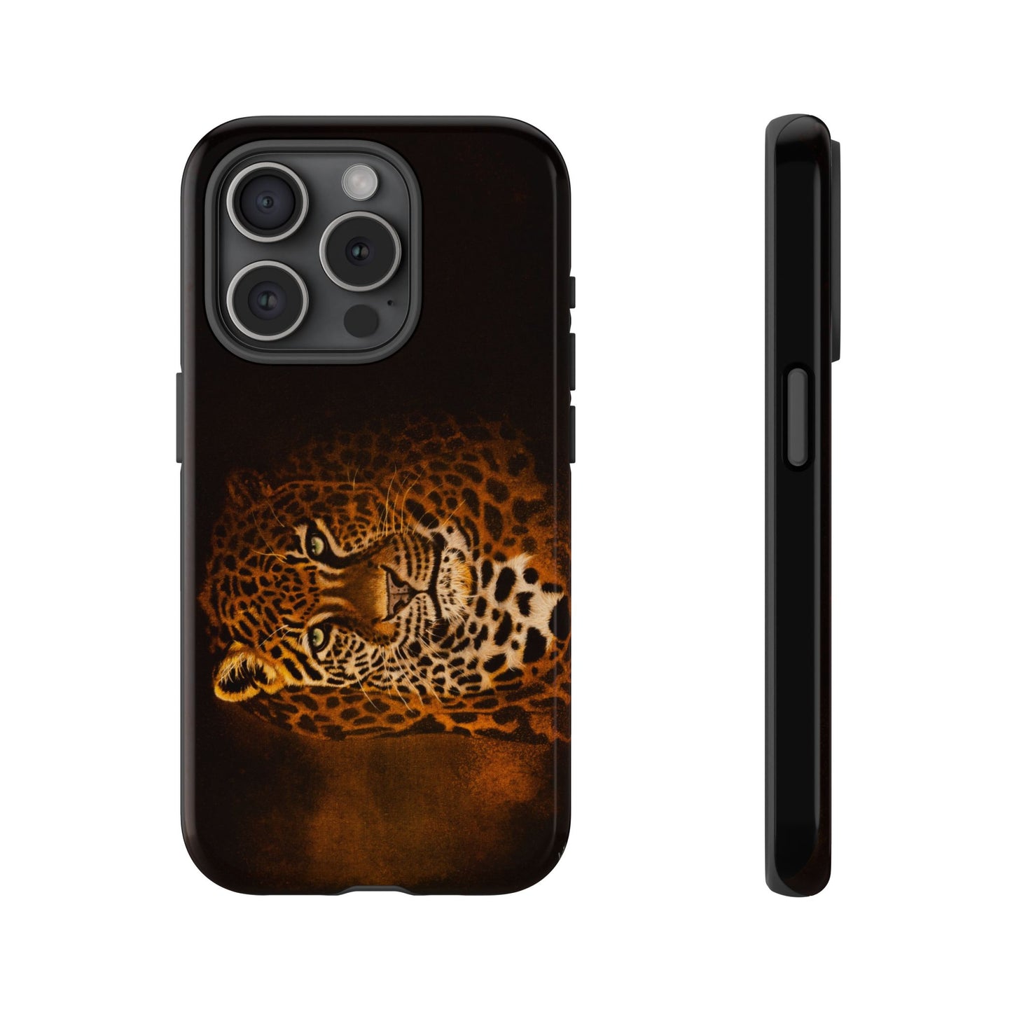 Shadow Hunter, Leopard Print Phone Case | Tough Cases