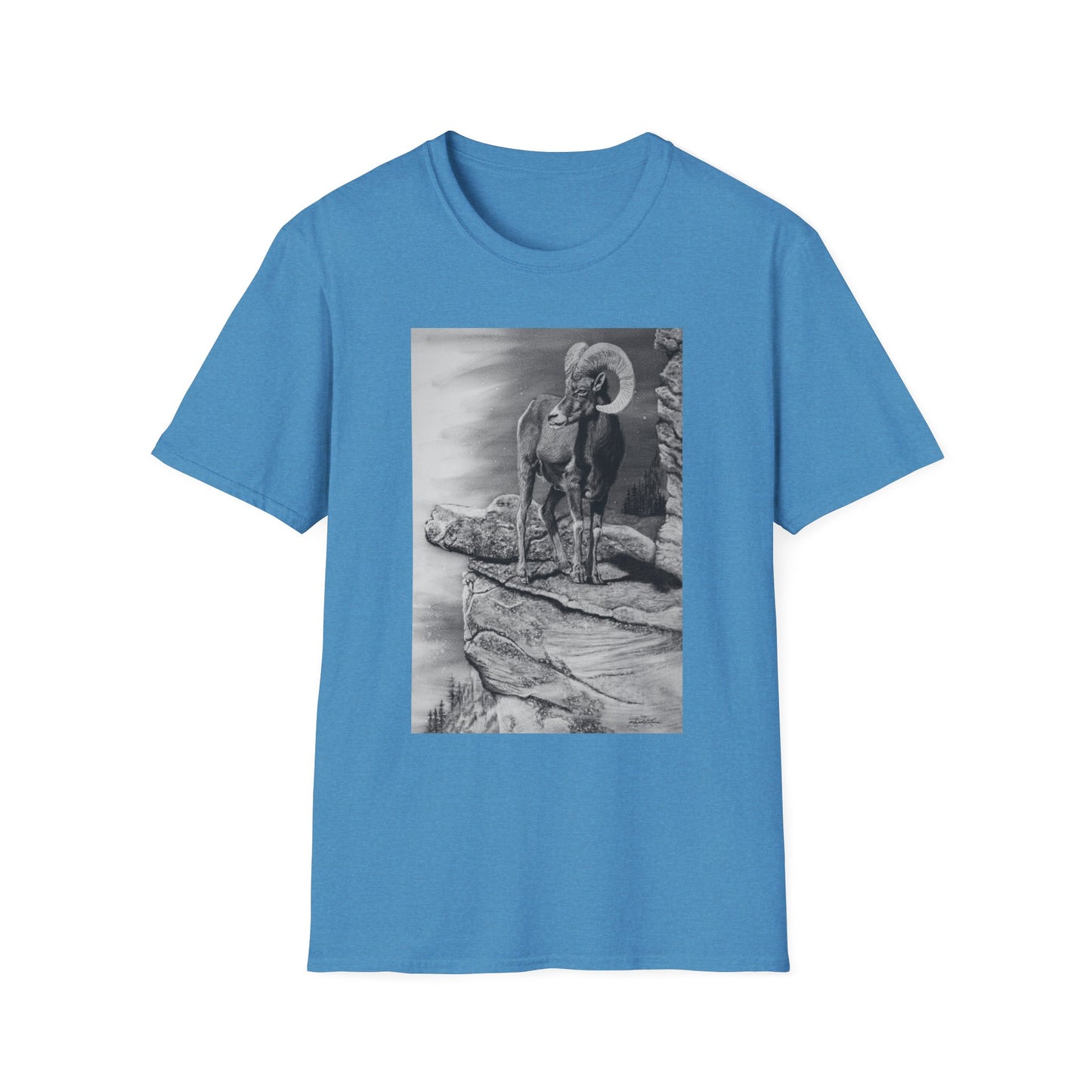 Legendary, Bighorn Sheep Unisex Softstyle Tee