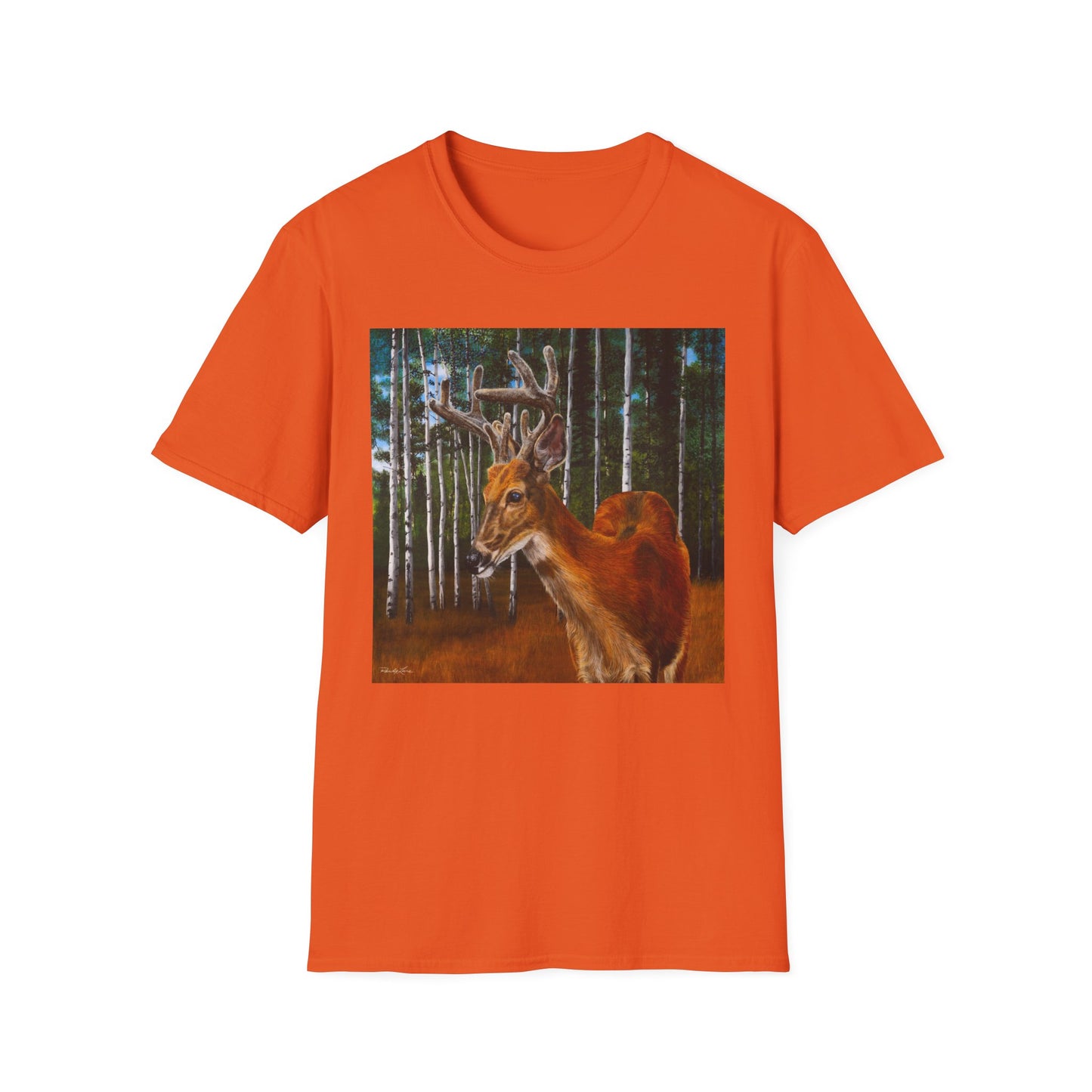 Velvet Crush, Deer Unisex Softstyle T-Shirt