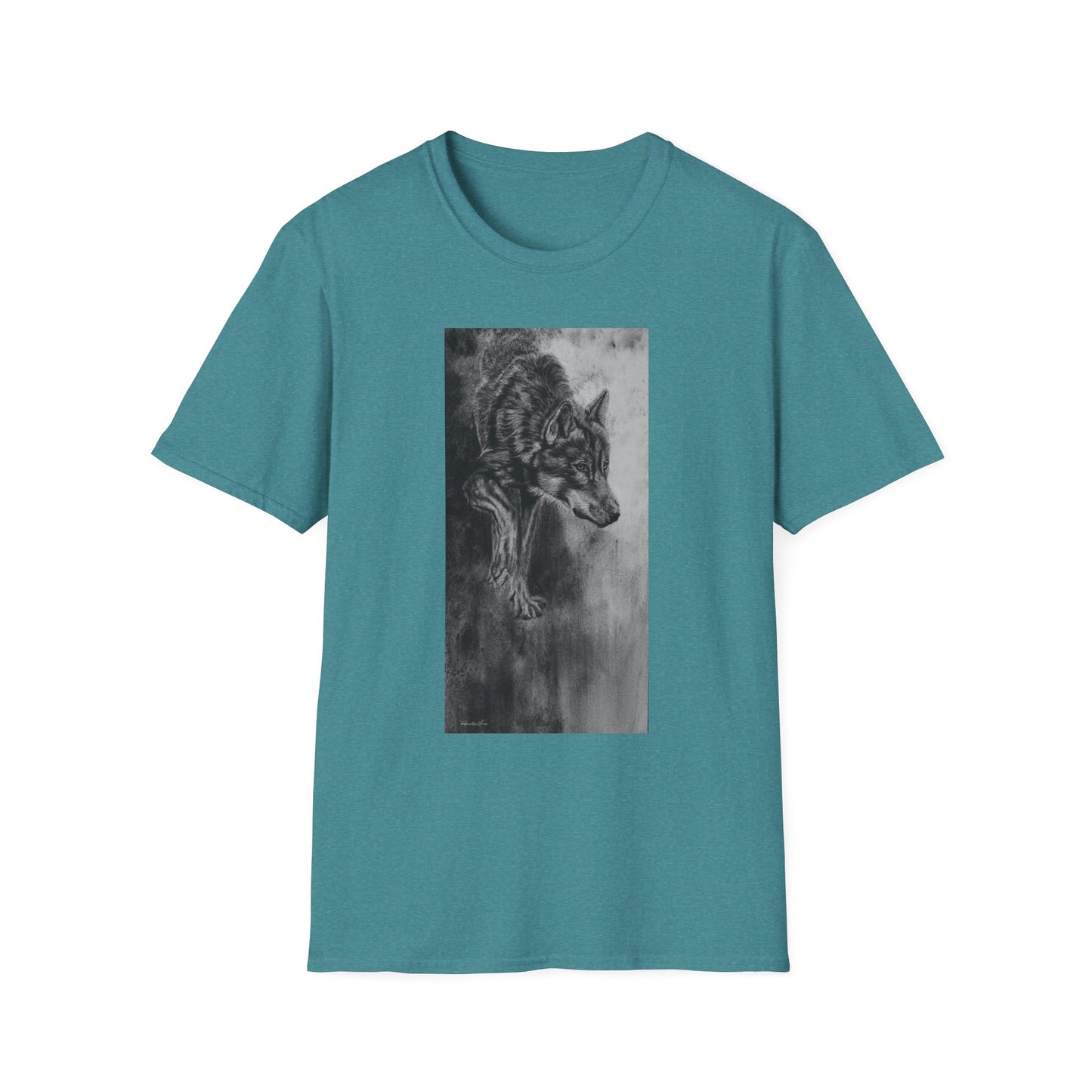 Specter, Wolf Graphic Unisex Softstyle T-Shirt