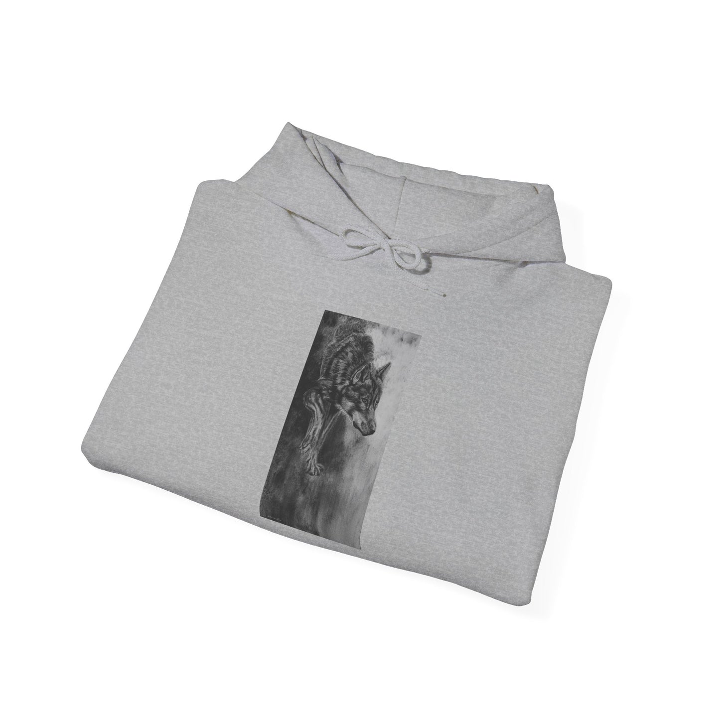 Grace in the Grassland, Giraffe Unisex Heavy Blend Hooded Sweatshirt