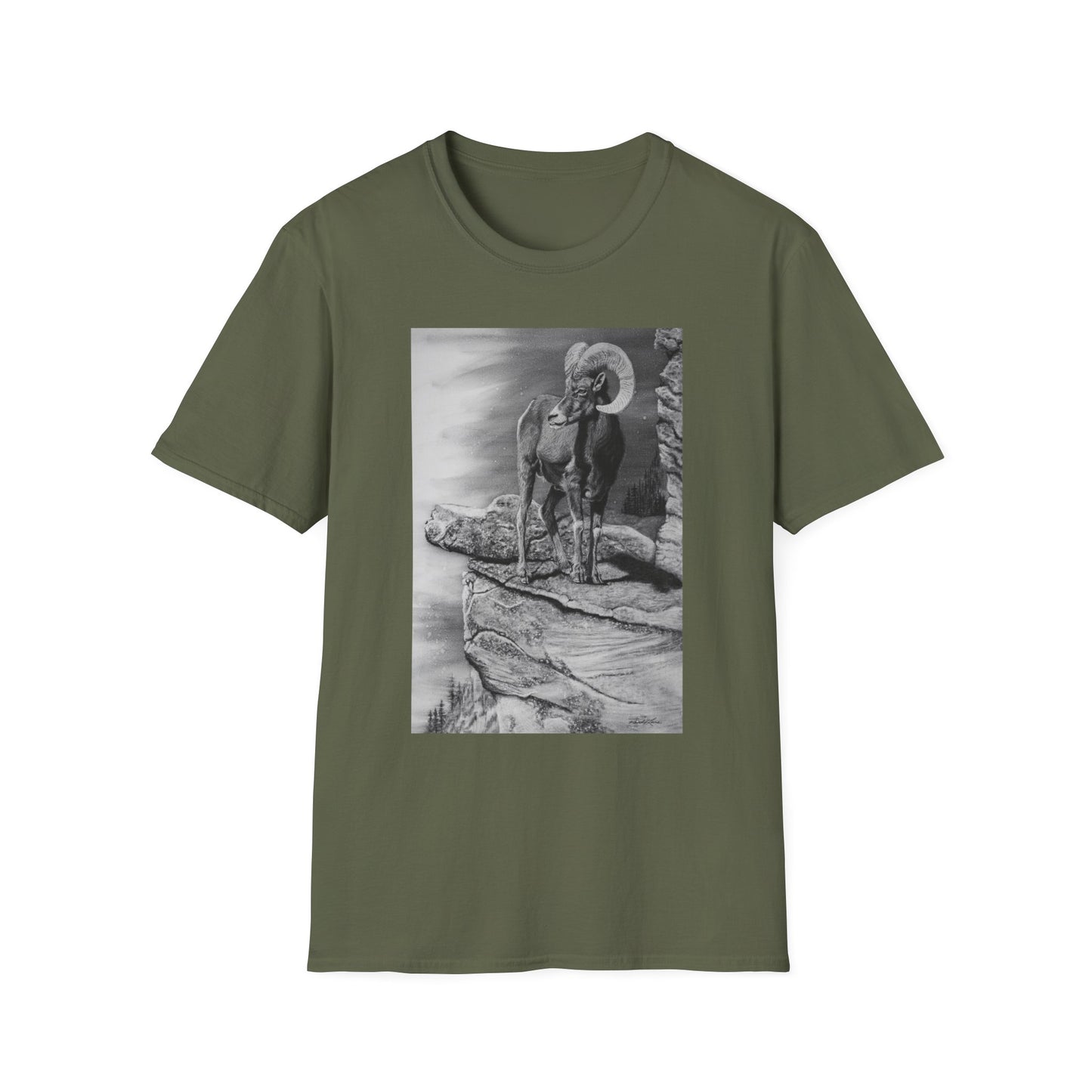 Legendary, Bighorn Sheep Unisex Softstyle Tee