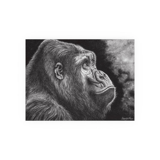 Gorilla, Gorilla Portrait Fine Art Print (Satin or Archival Matte)
