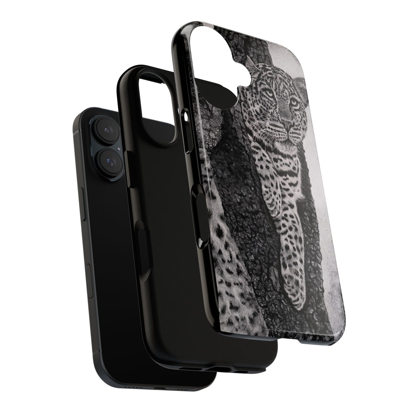 Tree Hugger, Leopard Phone Case