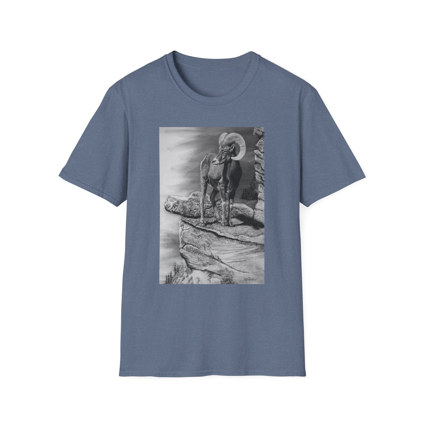 Legendary, Bighorn Sheep Unisex Softstyle Tee