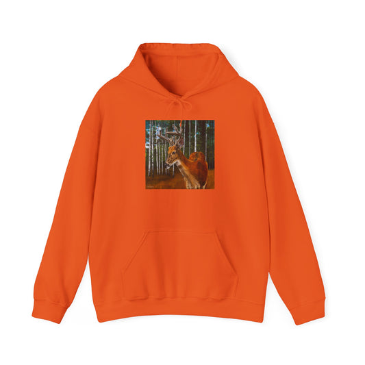 Velvet Crush, Deer Unisex Heavy Blend™ Hooded Sweatshirt