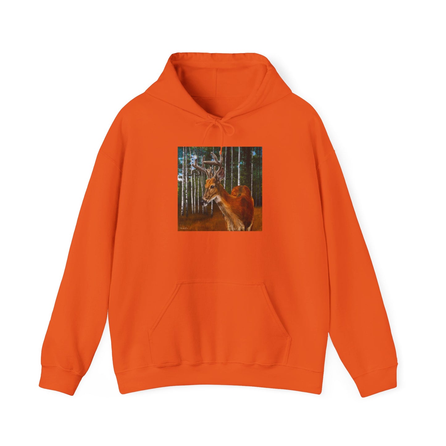 Velvet Crush, Deer Unisex Heavy Blend™ Hooded Sweatshirt