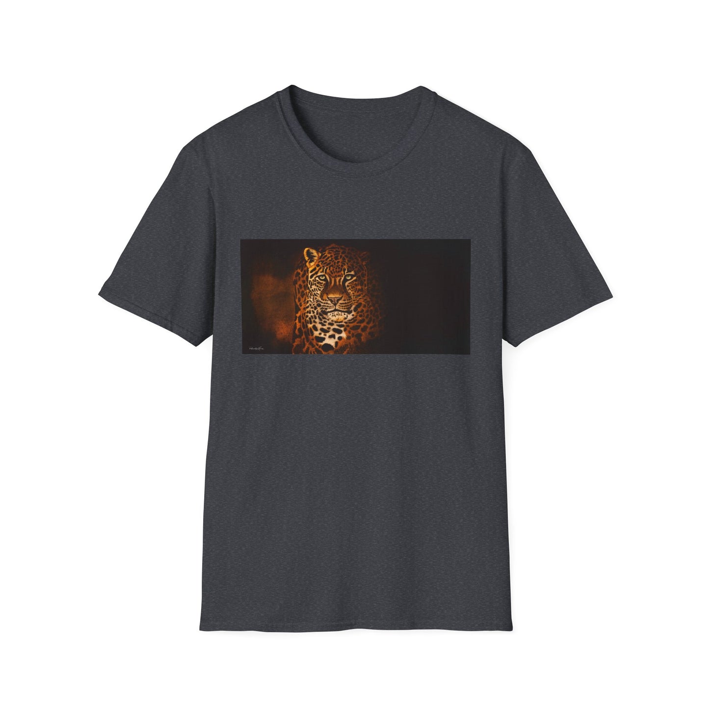 Shadow Hunter, Leopard Unisex Softstyle T-Shirt