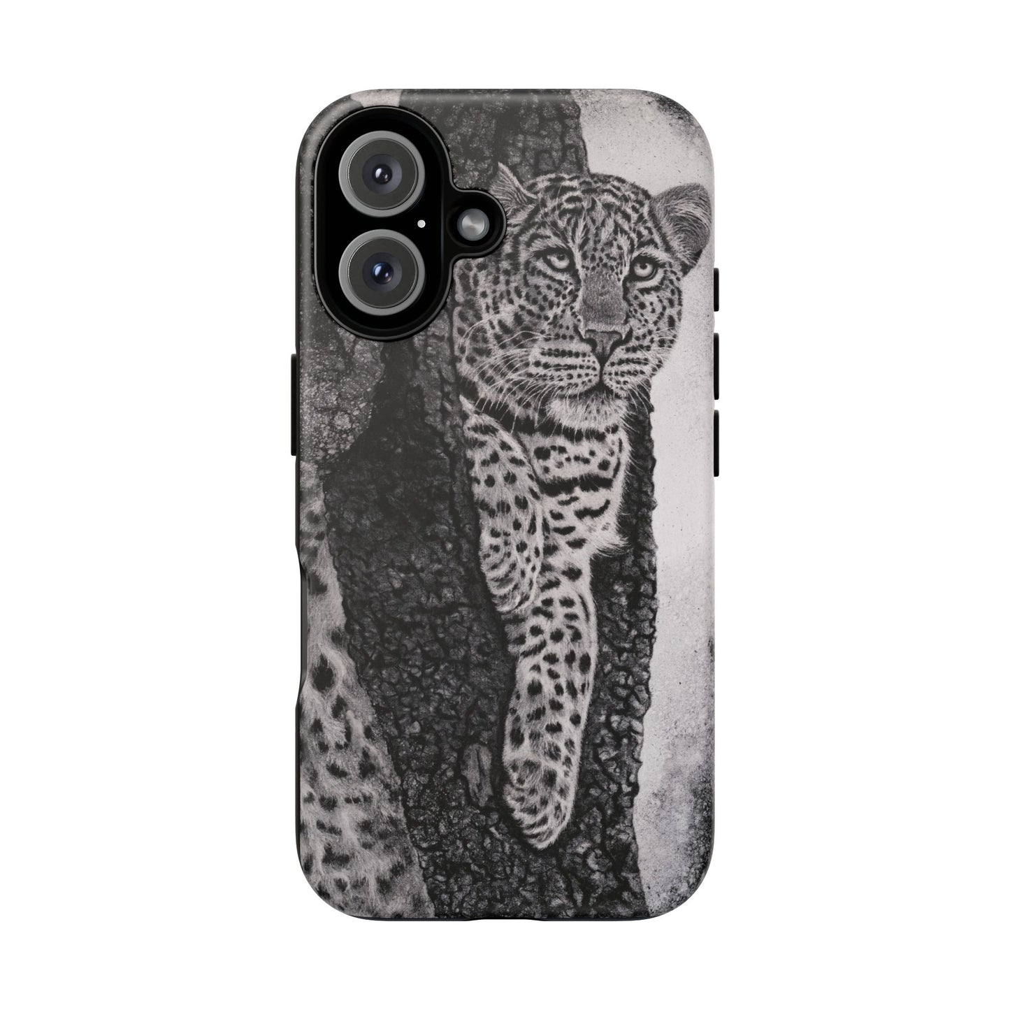 Tree Hugger, Leopard Phone Case