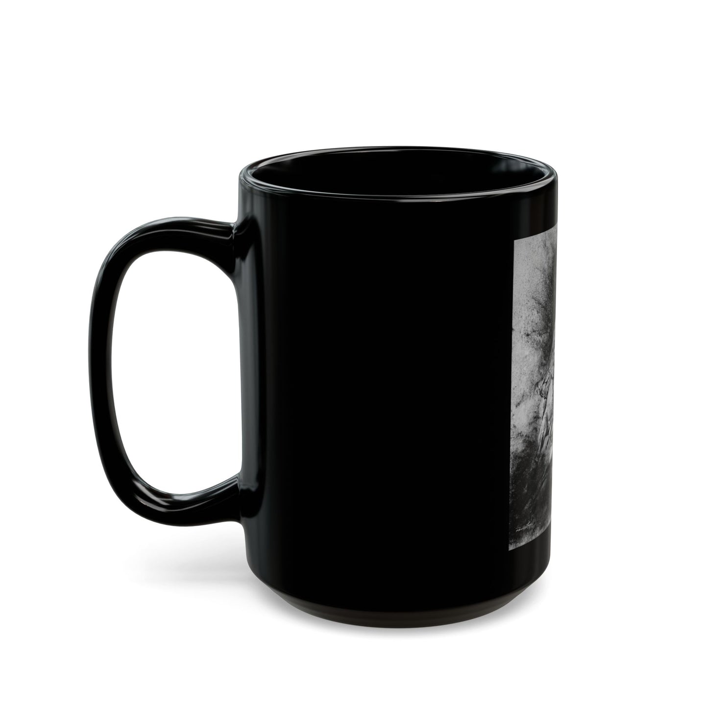 Sophie's Run. Rodeo Barrel Racer Black Mug