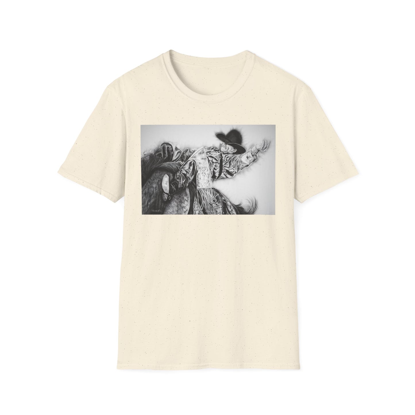 Go Time. Rodeo Cowboy Unisex Softstyle T-Shirt