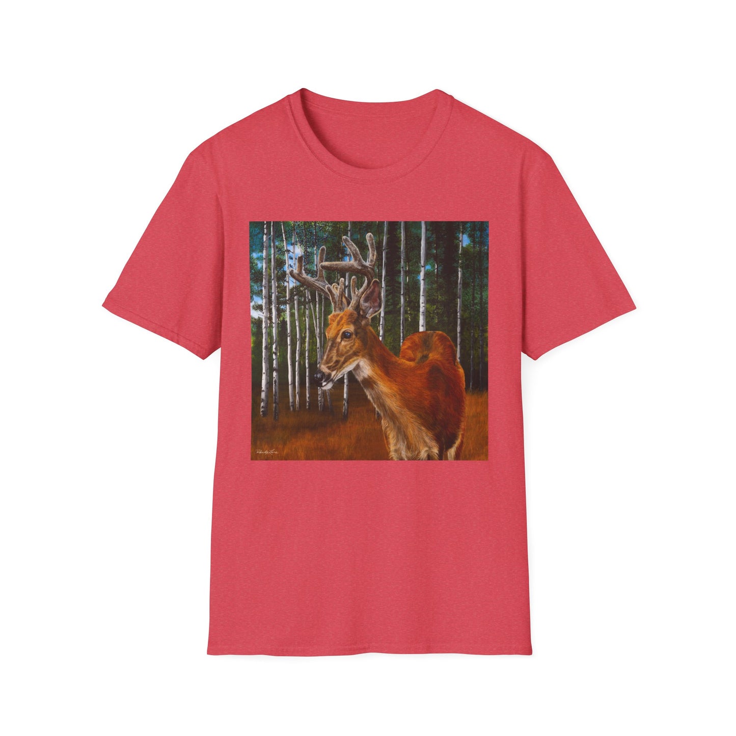 Velvet Crush, Deer Unisex Softstyle T-Shirt
