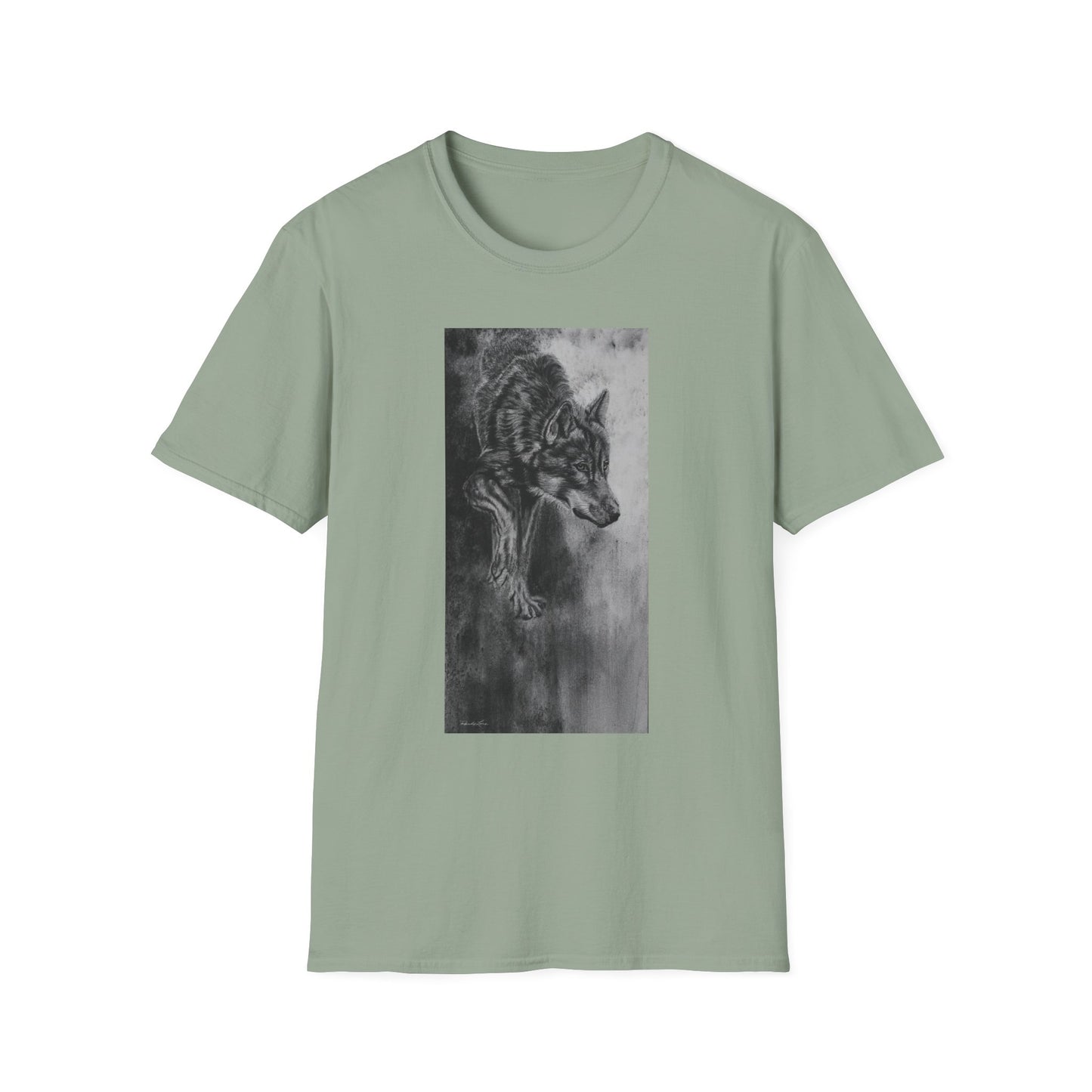 Specter, Wolf Graphic Unisex Softstyle T-Shirt