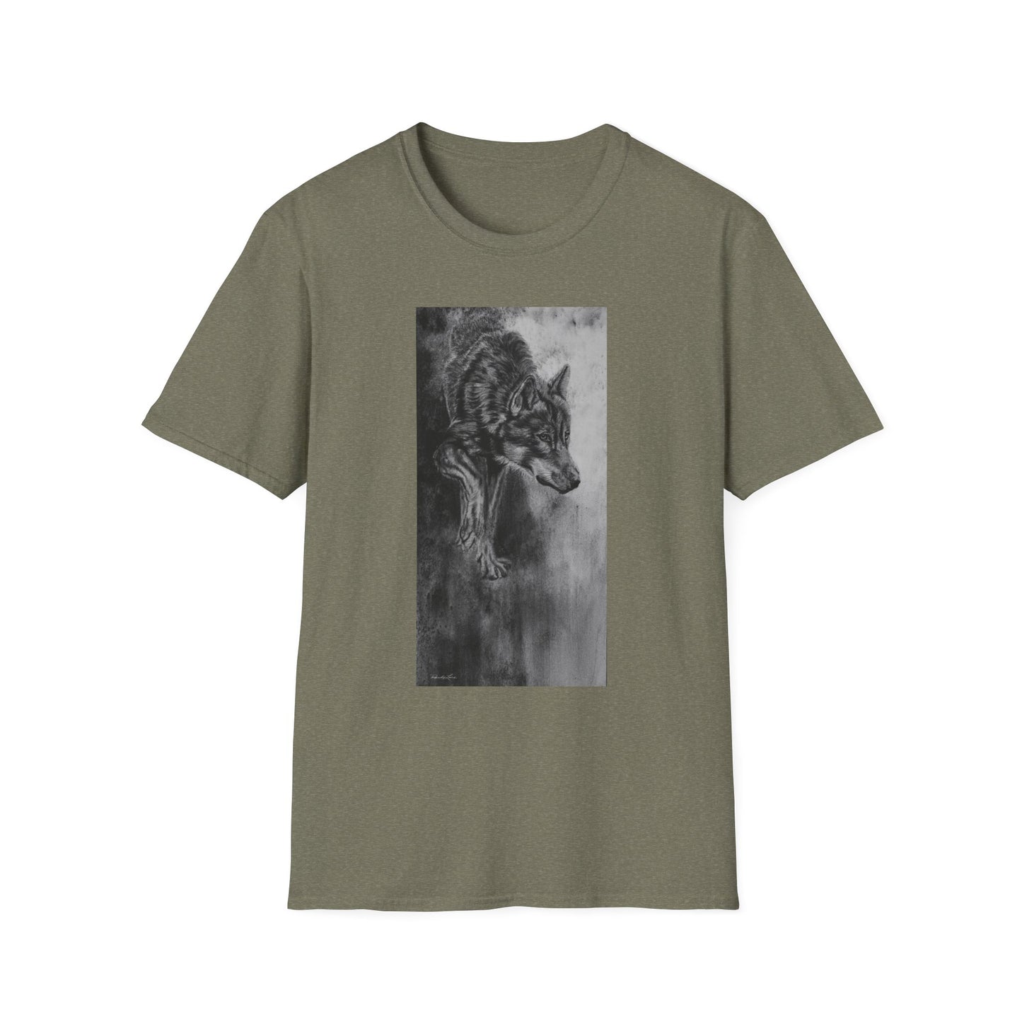 Specter, Wolf Graphic Unisex Softstyle T-Shirt