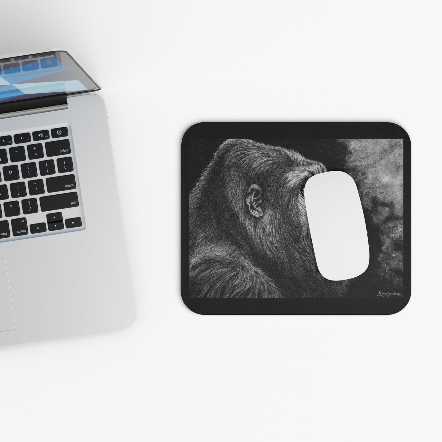 Gorilla Art Mouse Pad