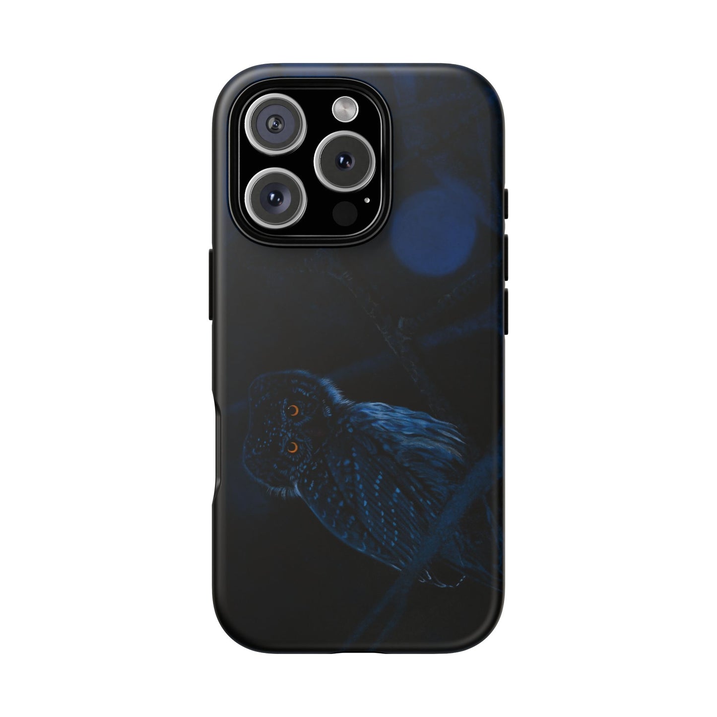 Bright Eyes, Owl Print Phone Case, Tough Cases