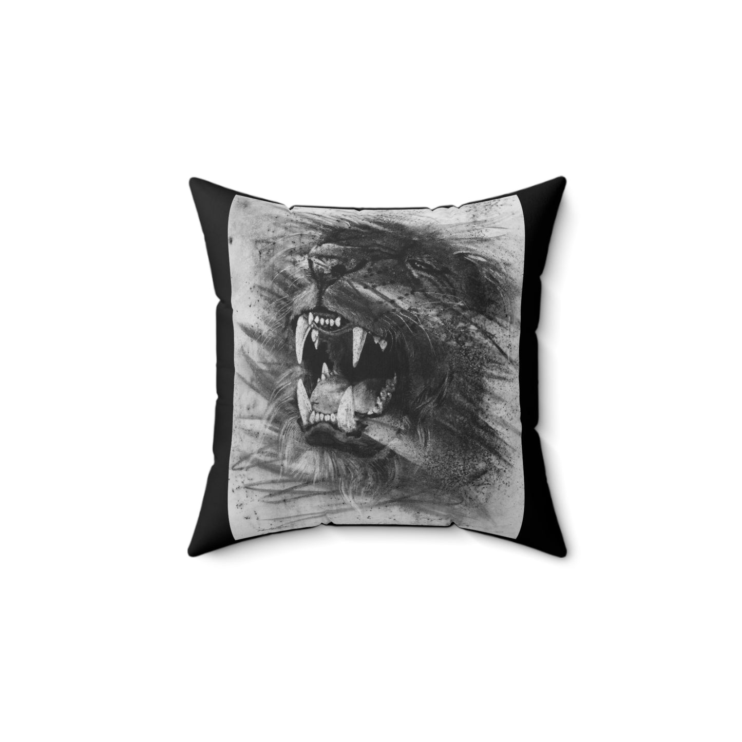 Let the Lion Roar, Lion Art Pillow