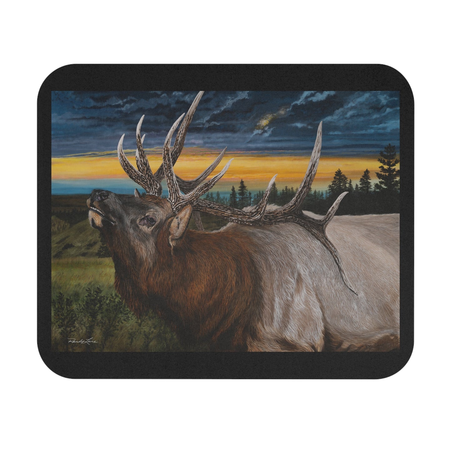 Sunset Serenade, Elk Mouse Pad